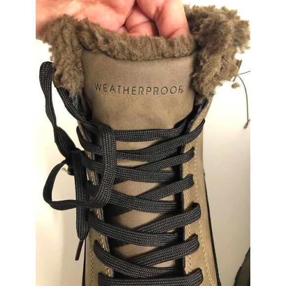 WEATHERPROOF LogJam Boots Men’s Size 12 Brown Black NIB Hiking Outdoor Shoes - Picture 9 of 14